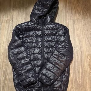 Men's Black Puffer Jacket